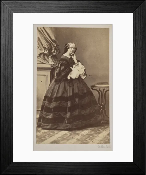 Framed Print : Portrait of the ballerina Marie Taglioni (1804-1884), 1862 Framed Print : Portrait of the ballerina Marie Taglioni (1804-1884), 1862