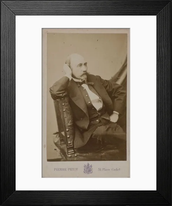 Framed Print : Portrait of the Composer AimeMaillart (1817-1871) Framed Print : Portrait of the Composer AimeMaillart (1817-1871)