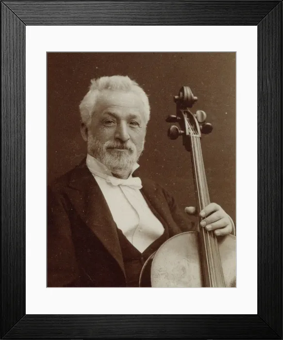 Framed Print : Portrait of the composer and cellist Gaetano Braga (1829-1907), c. 1875 Framed Print : Portrait of the composer and cellist Gaetano Braga (1829-1907), c. 1875