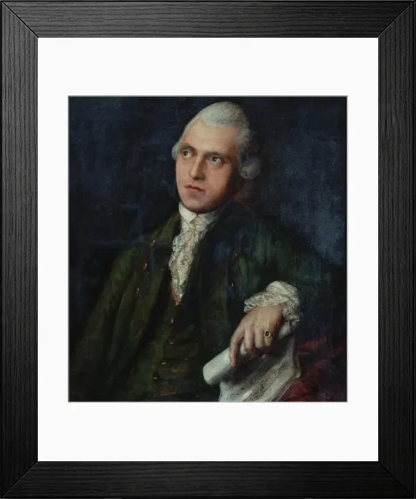 Framed Print : Portrait of the composer and violinist Antonin Kammel (1730-1784), c. 1768 Framed Print : Portrait of the composer and violinist Antonin Kammel (1730-1784), c. 1768
