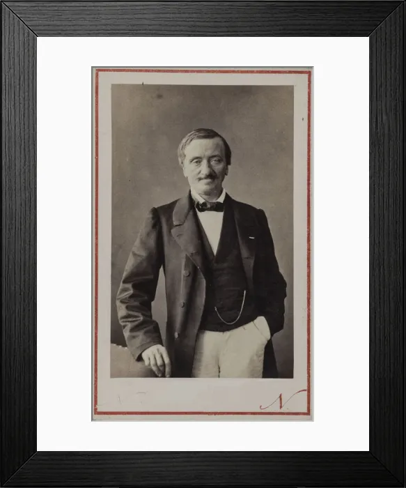 Framed Print : Portrait of the composer Antoine Elwart (1808-1877), ca 1860. Creator: Photo studio Nadar Framed Print : Portrait of the composer Antoine Elwart (1808-1877), ca 1860. Creator: Photo studio Nadar