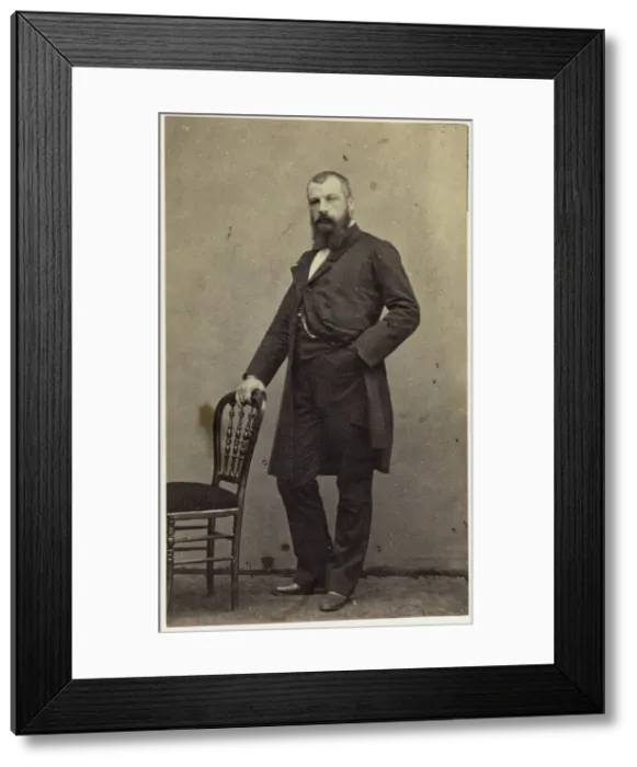 Framed Print : Portrait of the Composer Edmond Membree (1820-1882) Framed Print : Portrait of the Composer Edmond Membree (1820-1882)