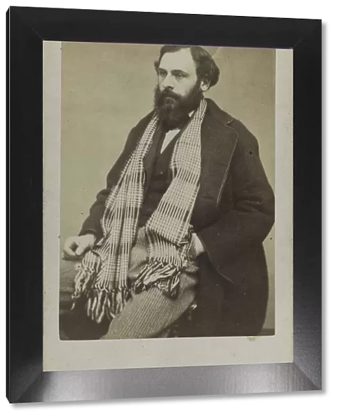 Portrait of the composer Ferdinand Poise (1828-1892), c. 1875. Creator: Anonymous