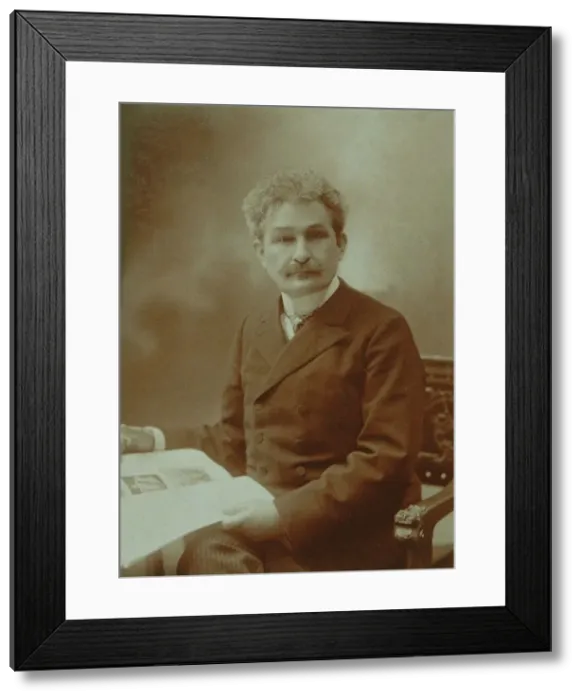 Framed Print : Portrait of the composer Leos Janacek (1854-1928), 1904. Creator: Anonymous Framed Print : Portrait of the composer Leos Janacek (1854-1928), 1904. Creator: Anonymous