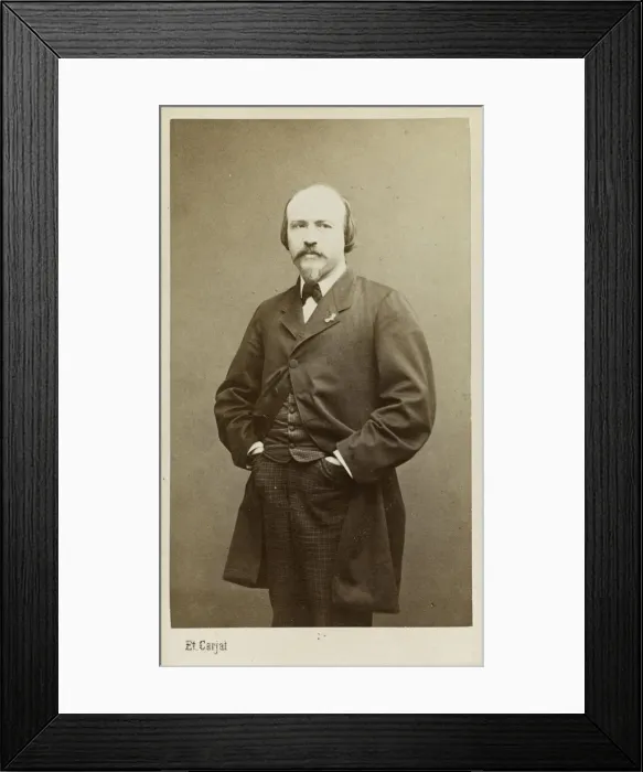 Framed Print : Portrait of the composer Victor Masse(1822-1884), ca 1865 Framed Print : Portrait of the composer Victor Masse(1822-1884), ca 1865