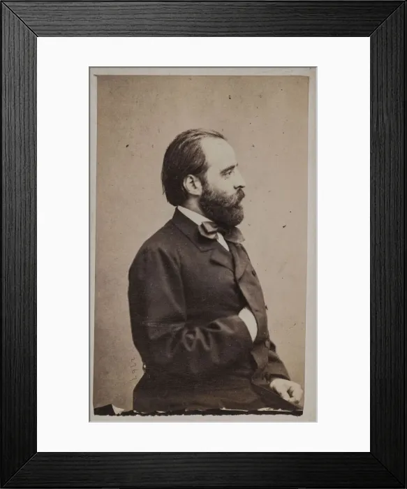 Framed Print : Portrait of the conductor and composer Angelo Mariani (1821-1873) Framed Print : Portrait of the conductor and composer Angelo Mariani (1821-1873)