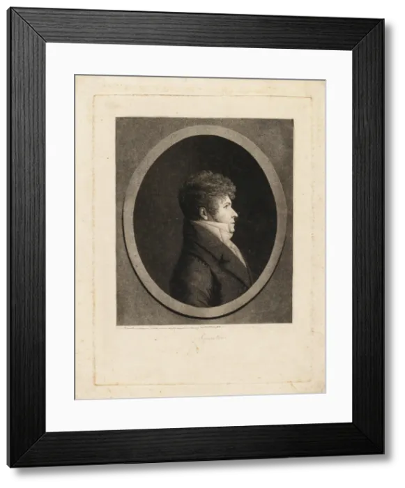 Framed Print : Portrait of the conductor and composer Gaspare Spontini (1774-1851) Framed Print : Portrait of the conductor and composer Gaspare Spontini (1774-1851)