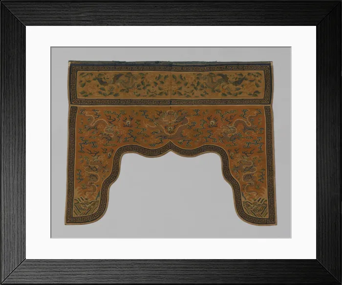 Framed Print : Shrine Surround, China, Qing dynasty(1644-1911), 1750 / 1800. Creator: Unknown Framed Print : Shrine Surround, China, Qing dynasty(1644-1911), 1750 / 1800. Creator: Unknown