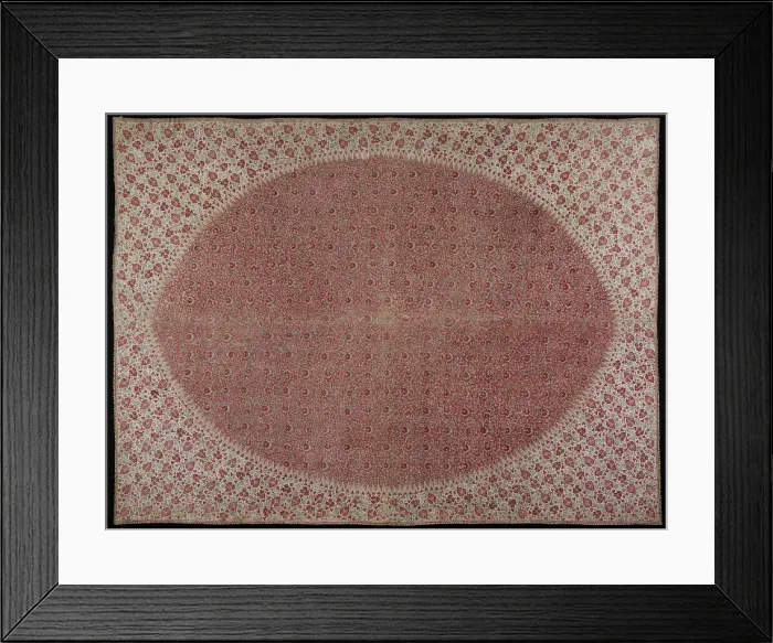 Framed Print : Ceremonial Skirt Cloth (dodot), India, 17th century. Creator: Unknown Framed Print : Ceremonial Skirt Cloth (dodot), India, 17th century. Creator: Unknown