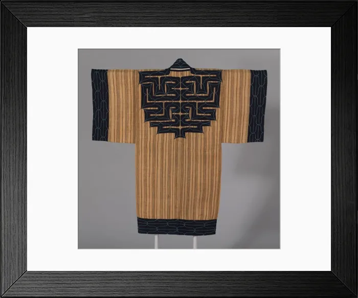 Framed Print : Attus Amip (Mans Coat), Japan, late Edo period (1789-1868), c. 1860. Creator: Unknown Framed Print : Attus Amip (Mans Coat), Japan, late Edo period (1789-1868), c. 1860. Creator: Unknown