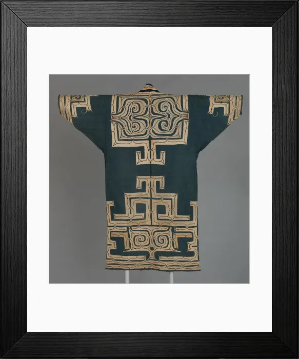 Framed Print : Robe, Japan, late Edo period (1789-1868) / Meiji period (1868-1912), 19th century Framed Print : Robe, Japan, late Edo period (1789-1868) / Meiji period (1868-1912), 19th century