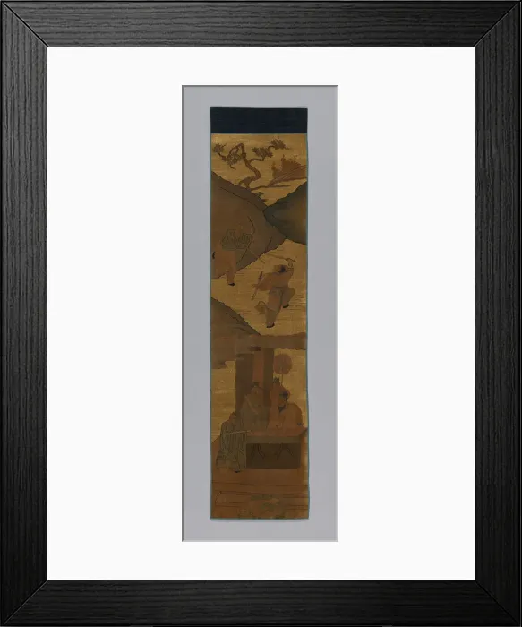 Framed Print : Tapestries, China, Qing Dynasty (1644-1912), 19th century. Creator: Unknown Framed Print : Tapestries, China, Qing Dynasty (1644-1912), 19th century. Creator: Unknown