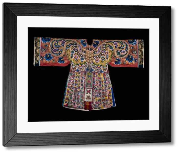 Framed Print : Mans Theater Costume (Reversible), China, Qing dynasty (1644-1911), 1850 / 1900 Framed Print : Mans Theater Costume (Reversible), China, Qing dynasty (1644-1911), 1850 / 1900