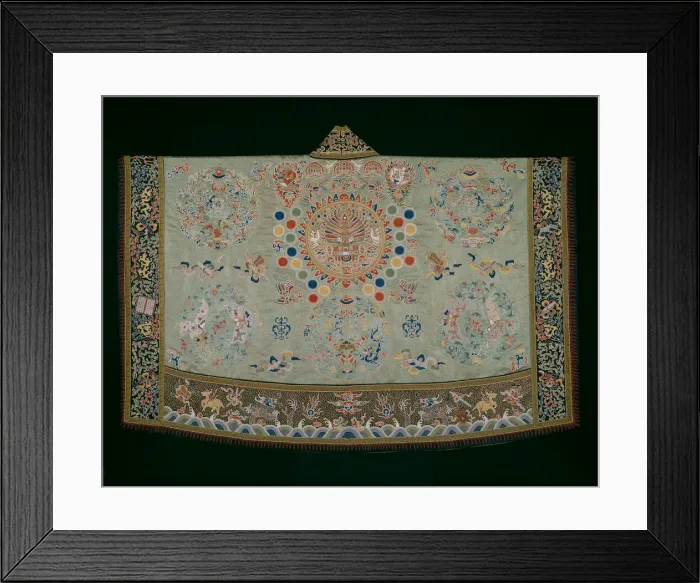 Framed Print : Vestment (For a First-degree Taoist Priest), China, Qing dynasty (1644-1911), 1825 / 75 Framed Print : Vestment (For a First-degree Taoist Priest), China, Qing dynasty (1644-1911), 1825 / 75