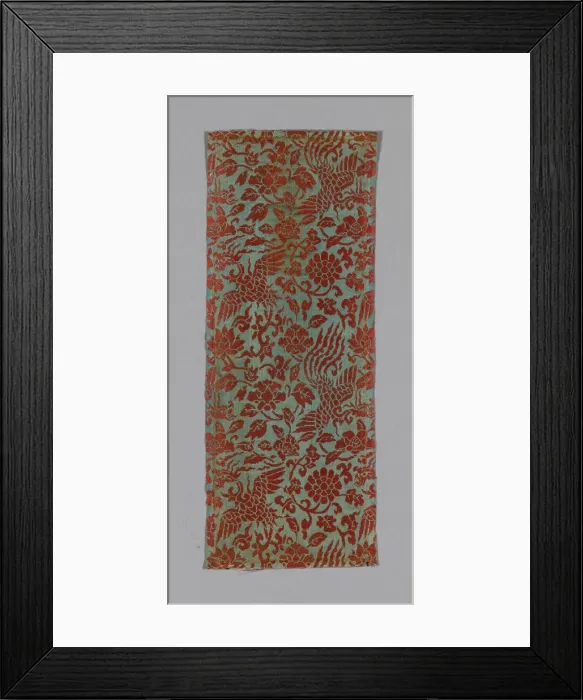 Framed Print : Sutra Cover, China, Ming dynasty (1368-1644), c. 1590s. Creator: Unknown Framed Print : Sutra Cover, China, Ming dynasty (1368-1644), c. 1590s. Creator: Unknown