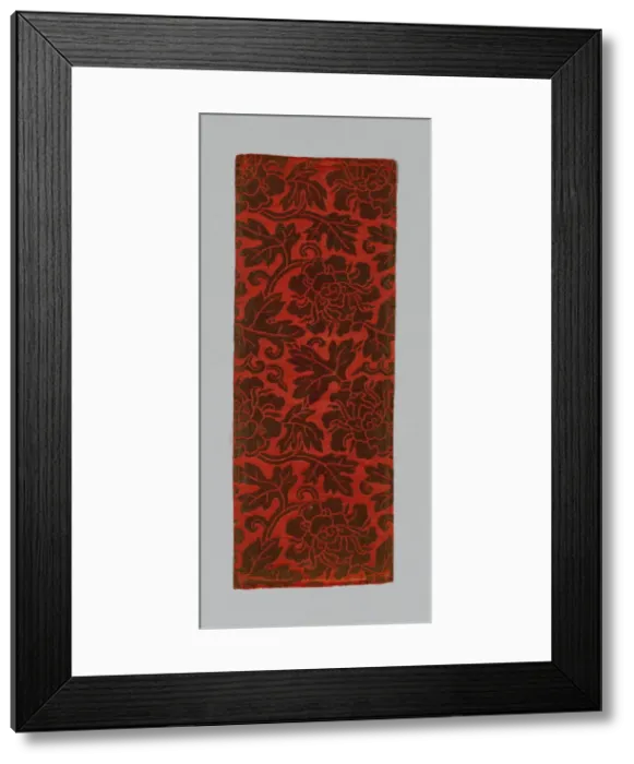 Framed Print : Sutra Cover, China, Ming dynasty (1368-1644), c. 1590's. Creator: Unknown Framed Print : Sutra Cover, China, Ming dynasty (1368-1644), c. 1590's. Creator: Unknown