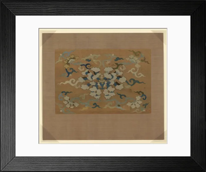 Framed Print : Fragment (From a Chair Strip), China, Qing Dynasty (1644-1911), 1700 / 50. Creator: Unknown Framed Print : Fragment (From a Chair Strip), China, Qing Dynasty (1644-1911), 1700 / 50. Creator: Unknown