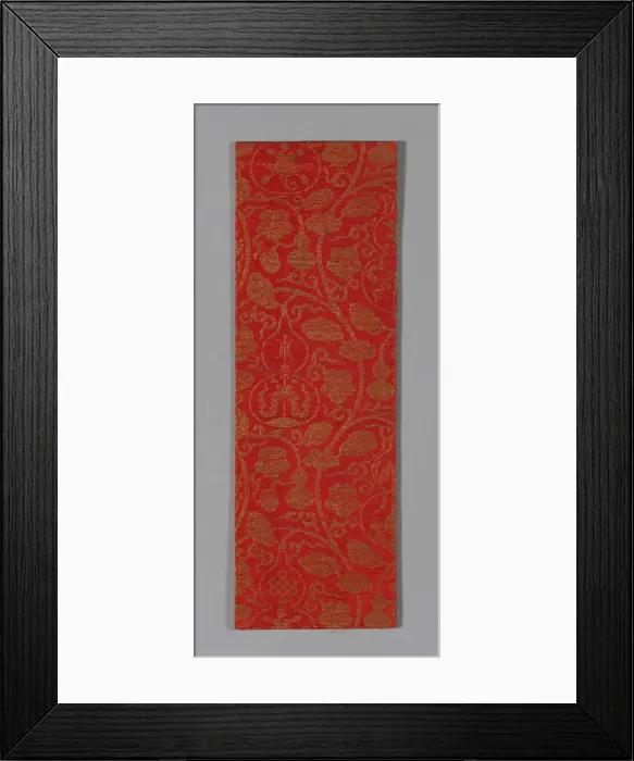 Framed Print : Sutra Cover, China, Ming dynasty (1368-1644), c. 1590's. Creator: Unknown Framed Print : Sutra Cover, China, Ming dynasty (1368-1644), c. 1590's. Creator: Unknown