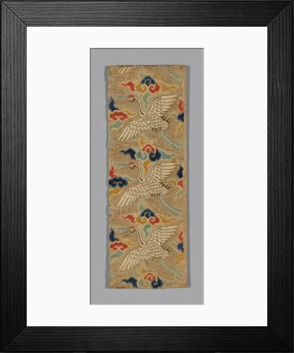 Framed Print : Sutra Cover, China, Ming dynasty (1368-1644), c. 1590's. Creator: Unknown Framed Print : Sutra Cover, China, Ming dynasty (1368-1644), c. 1590's. Creator: Unknown