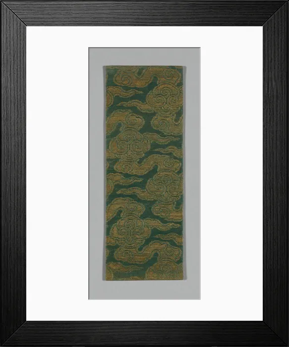 Framed Print : Sutra Cover, China, Ming dynasty (1368-1644), c. 1590's. Creator: Unknown Framed Print : Sutra Cover, China, Ming dynasty (1368-1644), c. 1590's. Creator: Unknown