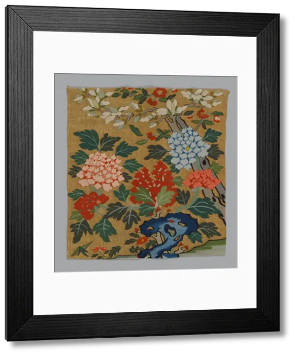 Framed Print : Fragment (From a Chair Panel (K assu), China, Qing dynasty (1644-1911), 1654 / 1772 Framed Print : Fragment (From a Chair Panel (K assu), China, Qing dynasty (1644-1911), 1654 / 1772