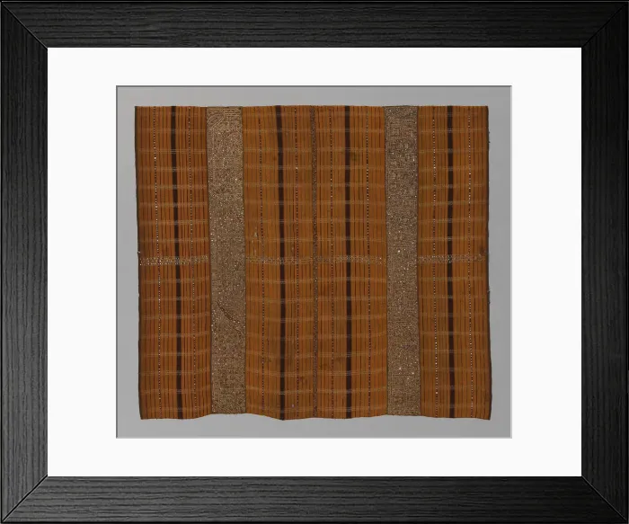 Framed Print : Tapis (Ceremonial or Wedding Skirt), Indonesia, 19th century. Creator: Unknown Framed Print : Tapis (Ceremonial or Wedding Skirt), Indonesia, 19th century. Creator: Unknown