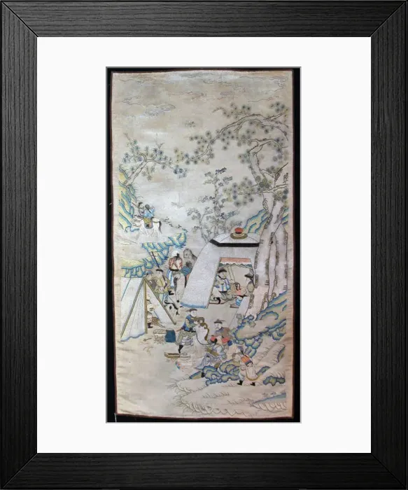 Framed Print : Picture, China, 18th / 19th century, Qing dynasty (1644-1911). Creator: Unknown Framed Print : Picture, China, 18th / 19th century, Qing dynasty (1644-1911). Creator: Unknown