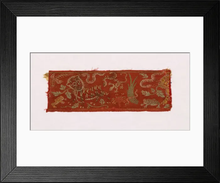 Framed Print : Fragment, China. Creator: Unknown Framed Print : Fragment, China. Creator: Unknown