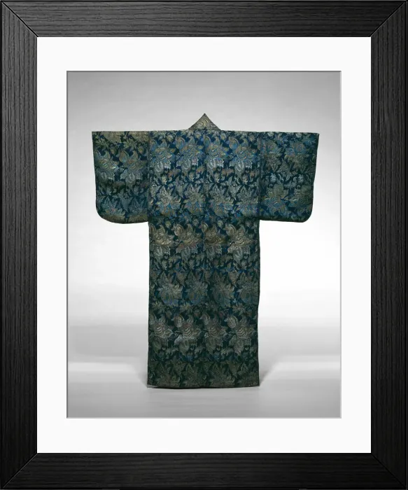 Framed Print : Kosode, Japan, Edo period (1615-1868), 1775 / 1800. Creator: Unknown Framed Print : Kosode, Japan, Edo period (1615-1868), 1775 / 1800. Creator: Unknown