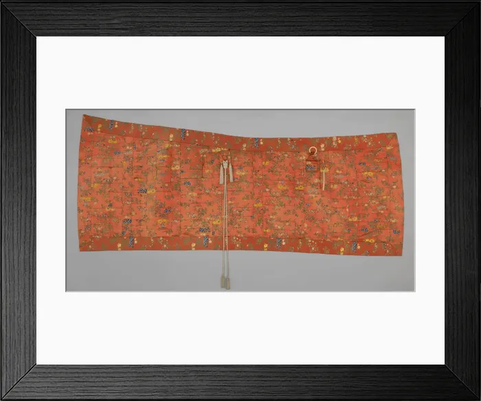 Framed Print : Kesa, Japan, Early 19th century, Late Edo period (1789-1868). Creator: Unknown Framed Print : Kesa, Japan, Early 19th century, Late Edo period (1789-1868). Creator: Unknown