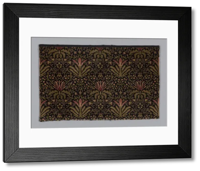 Framed Print : Lily (Fragment), England, 1870 / 77 (produced c. 1875 / 1940). Creator: William Morris Framed Print : Lily (Fragment), England, 1870 / 77 (produced c. 1875 / 1940). Creator: William Morris