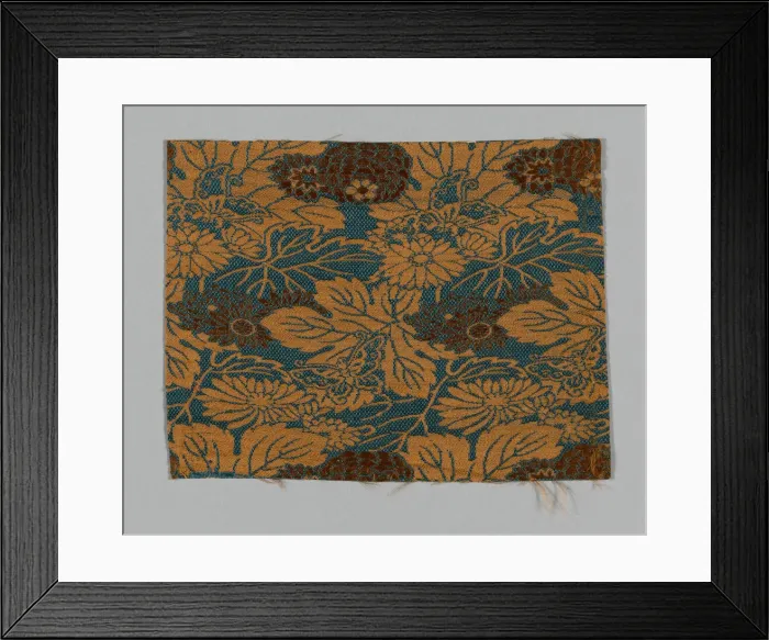 Framed Print : Fragment, Japan, Meiji period (1868-1912), 1875 / 1900. Creator: Unknown Framed Print : Fragment, Japan, Meiji period (1868-1912), 1875 / 1900. Creator: Unknown