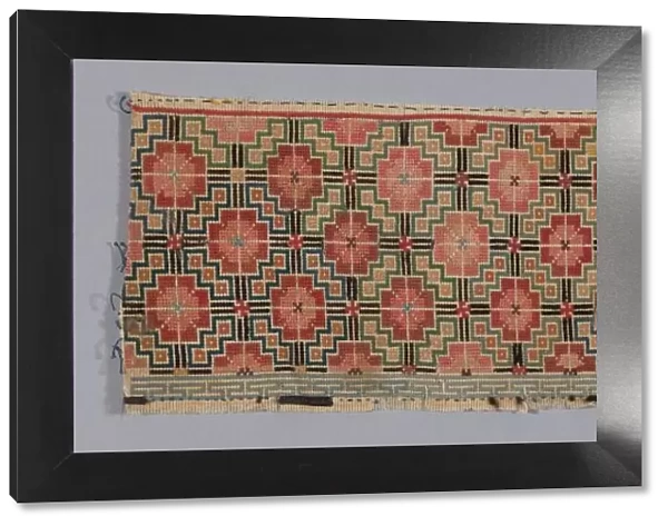 Panel (sleeveband), China, Qing dynasty (1644-1911), 1875  /  1900. Creator: Unknown