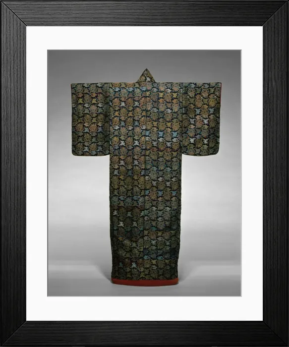 Framed Print : Kosode, Japan, late Edo period (1789-1868) / Meiji period (1868-1912), 19th century Framed Print : Kosode, Japan, late Edo period (1789-1868) / Meiji period (1868-1912), 19th century