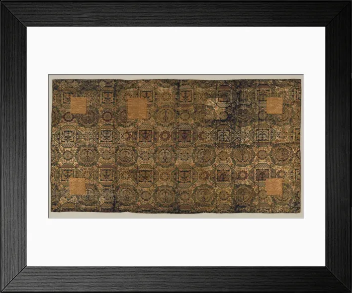 Framed Print : Kesa, Japan, 18th century, Edo period (1615-1868). Creator: Unknown Framed Print : Kesa, Japan, 18th century, Edo period (1615-1868). Creator: Unknown
