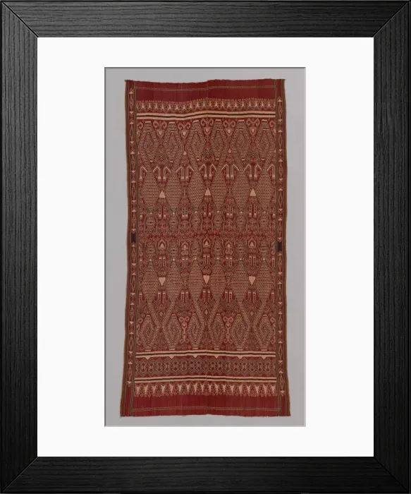Framed Print : Ceremonial Cloth (Pua kombu), Malaysia. Creator: Unknown Framed Print : Ceremonial Cloth (Pua kombu), Malaysia. Creator: Unknown