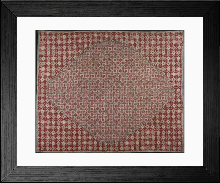Framed Print : Ceremonial Skirt Cloth (dodot), India, late 17th / 18th century. Creator: Unknown Framed Print : Ceremonial Skirt Cloth (dodot), India, late 17th / 18th century. Creator: Unknown