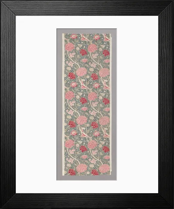 Framed Print : Cray (Furnishing Fabric), England, 1884. Creator: William Morris Framed Print : Cray (Furnishing Fabric), England, 1884. Creator: William Morris