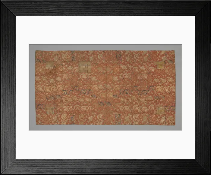 Framed Print : Kesa, Japan, Edo period (1615-1868), late 18th century. Creator: Unknown Framed Print : Kesa, Japan, Edo period (1615-1868), late 18th century. Creator: Unknown