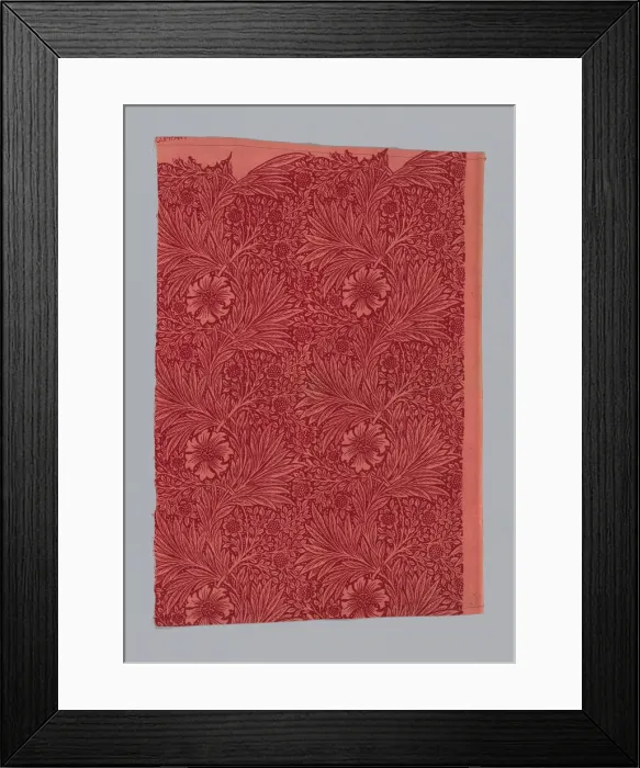 Framed Print : Marigold (Panel), London, 1875 (produced 1917 / 25). Creator: William Morris Framed Print : Marigold (Panel), London, 1875 (produced 1917 / 25). Creator: William Morris