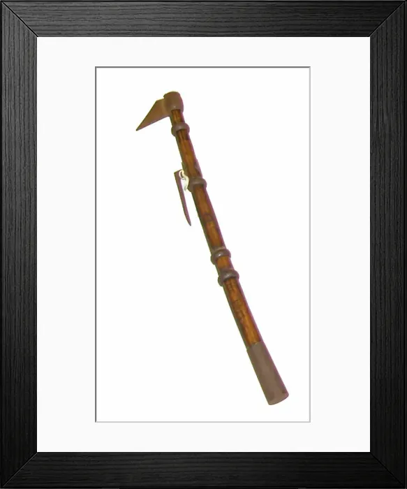 Framed Print : Firemans Pick Ax, Japan, Edo period (1615-1868), 1600 / 1868. Creator: Unknown Framed Print : Firemans Pick Ax, Japan, Edo period (1615-1868), 1600 / 1868. Creator: Unknown