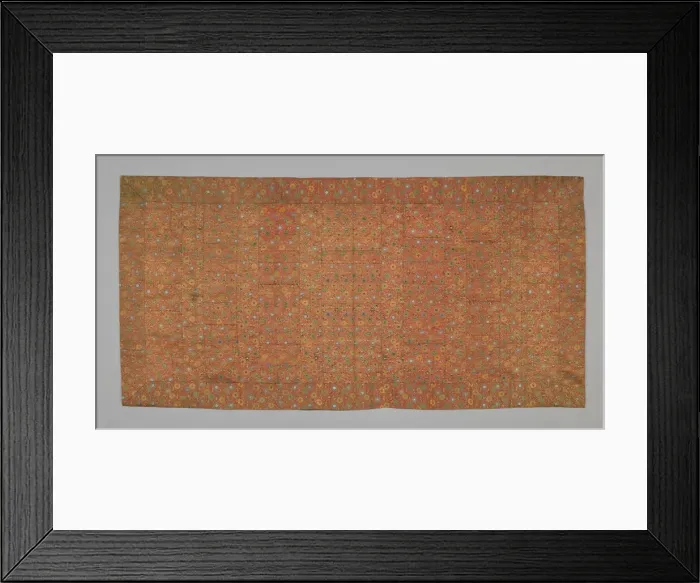 Framed Print : Kesa, Japan, Edo period (1615-1868), late 18th century. Creator: Unknown Framed Print : Kesa, Japan, Edo period (1615-1868), late 18th century. Creator: Unknown