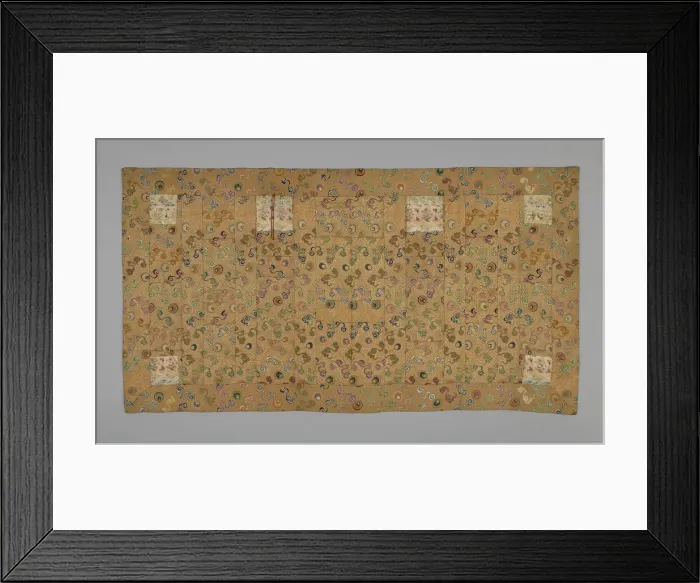 Framed Print : Kesa, Japan, Edo period (1615-1868), late 18th century. Creator: Unknown Framed Print : Kesa, Japan, Edo period (1615-1868), late 18th century. Creator: Unknown