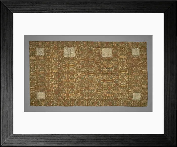 Framed Print : Kesa, Japan, 18th century, Edo period (1603-1868). Creator: Unknown Framed Print : Kesa, Japan, 18th century, Edo period (1603-1868). Creator: Unknown