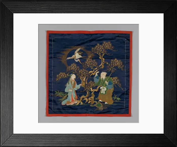 Framed Print : Fukusa (Gift Cover), Japan, late Edo period (1789-1868) / Meiji period (1868-1912) Framed Print : Fukusa (Gift Cover), Japan, late Edo period (1789-1868) / Meiji period (1868-1912)