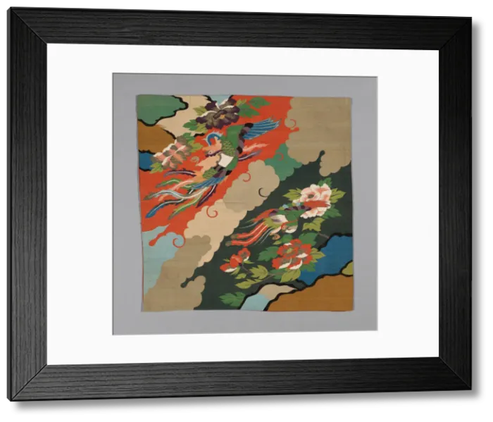 Framed Print : Uchishiki (Altar Cloth), Japan, late Edo period (1789-1868), 1801 / 25. Creator: Unknown Framed Print : Uchishiki (Altar Cloth), Japan, late Edo period (1789-1868), 1801 / 25. Creator: Unknown