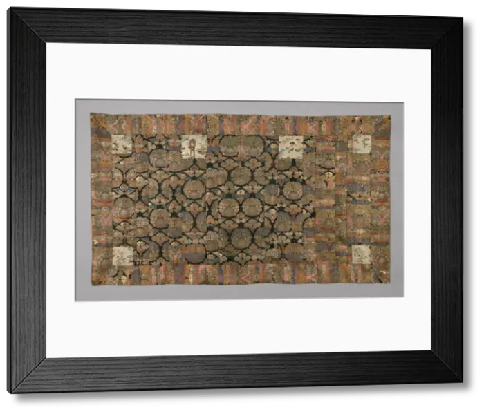 Framed Print : Kesa, Japan, Edo period (1615-1868), late 18th / early 19th century. Creator: Unknown Framed Print : Kesa, Japan, Edo period (1615-1868), late 18th / early 19th century. Creator: Unknown
