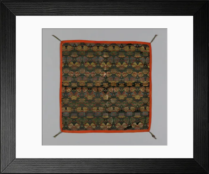 Framed Print : Fukusa (Gift Cover), Japan, late Edo period (1789-1868) / Meiji period (1868-1912), 1850 / 75 Framed Print : Fukusa (Gift Cover), Japan, late Edo period (1789-1868) / Meiji period (1868-1912), 1850 / 75