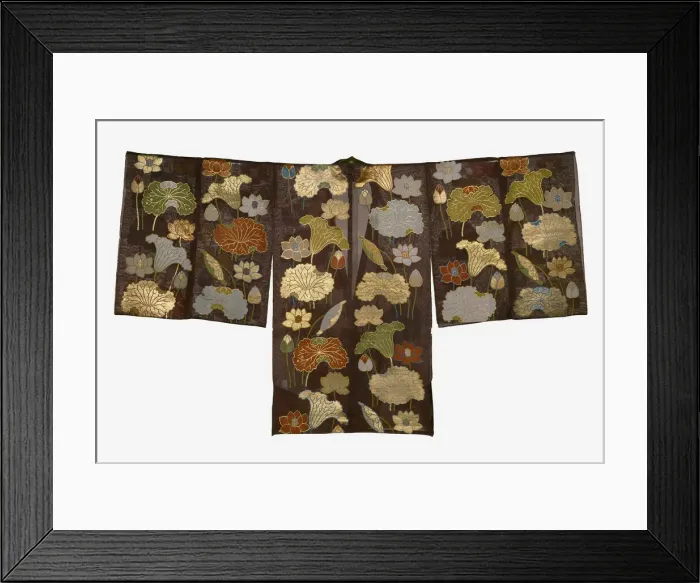 Framed Print : Osodemono-Style Garment, Japan, Meiji period (1868-1912), 1875 / 1900 Framed Print : Osodemono-Style Garment, Japan, Meiji period (1868-1912), 1875 / 1900