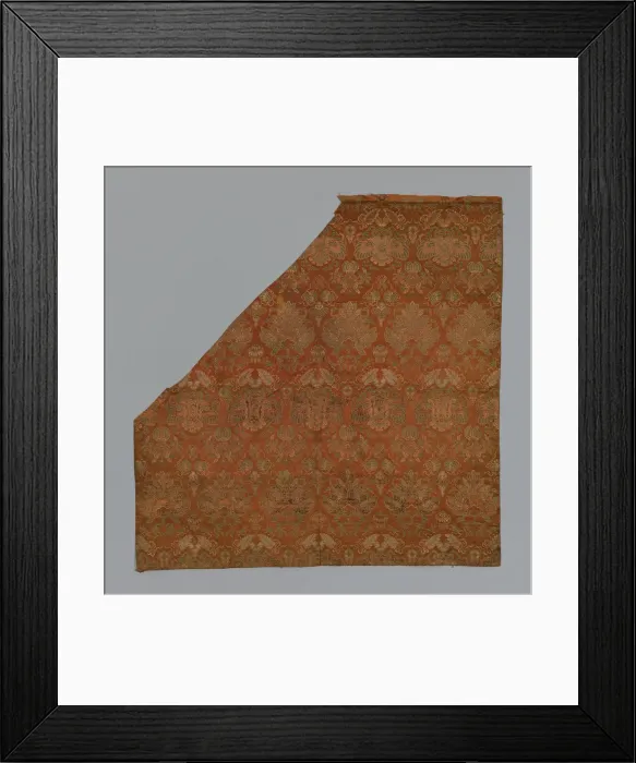 Framed Print : Uchishiki (Altar Cloth), Japan, Edo period (1615-1868), 1775 / 1800. Creator: Unknown Framed Print : Uchishiki (Altar Cloth), Japan, Edo period (1615-1868), 1775 / 1800. Creator: Unknown
